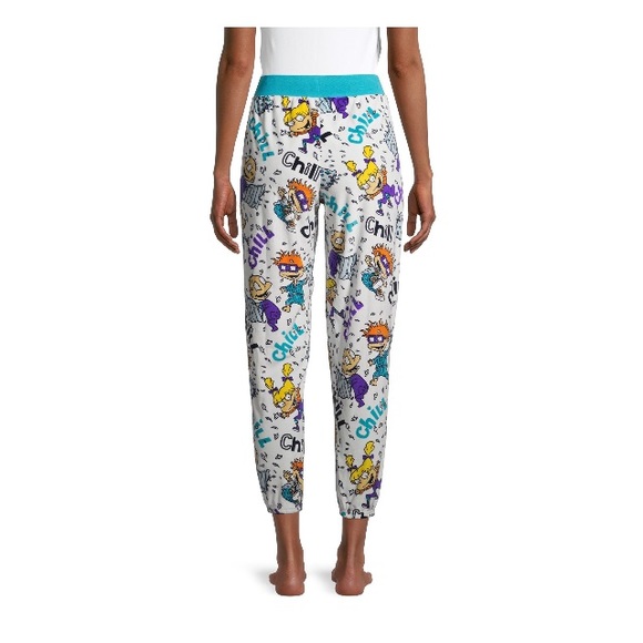 NWT Rugrats Women's Jogger Pajama Pants - Picture 3 of 4